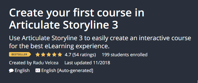 Create Your First Course in Articulate Storyline 3