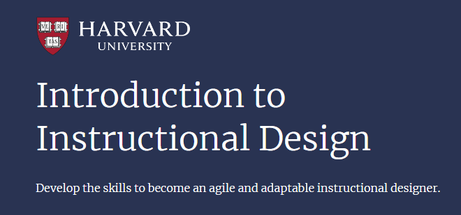 Introduction to Instructional Design