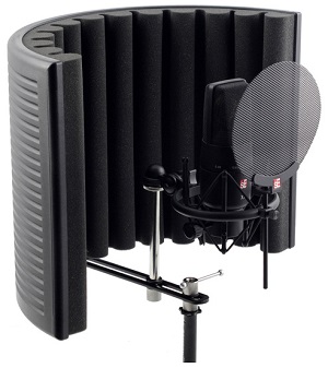 Details about   Microphone Wind Screen Shield Reflection Filters Plastic Noise Reduction Tool 