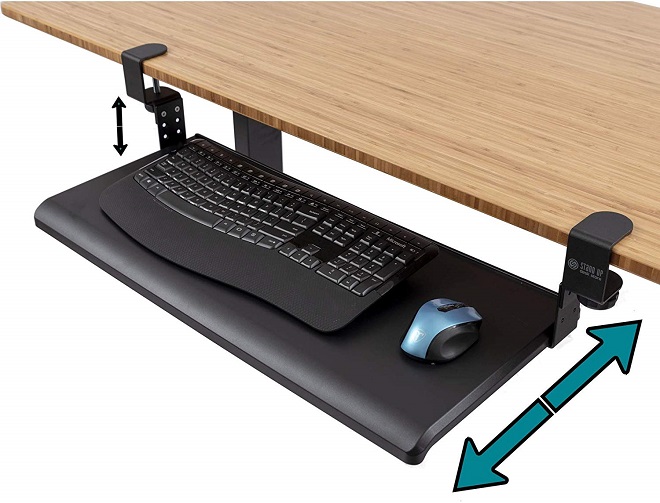 Stand Up Keyboard Tray