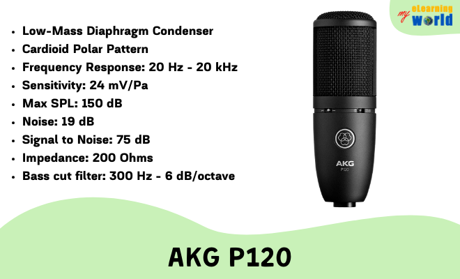 AKG P120 Specifications