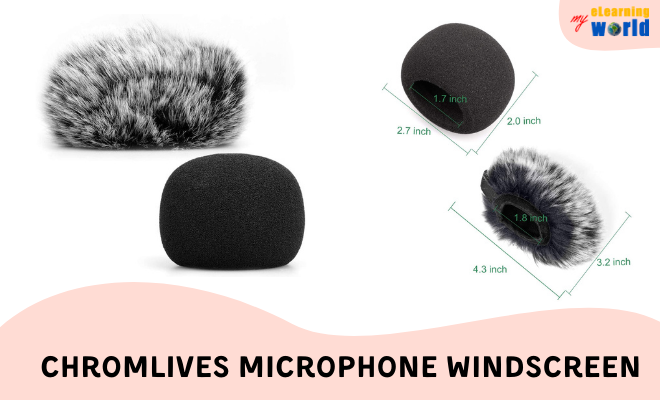 ChromLives Microphone Windscreen