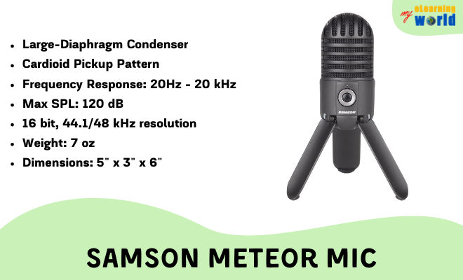 Samson Meteor Mic Specifications