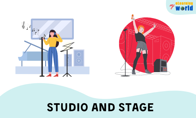 Studio Recording and Stage Performance