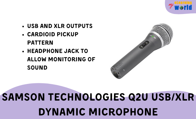 Samson Technologies Q2U USB/XLR Dynamic Microphone