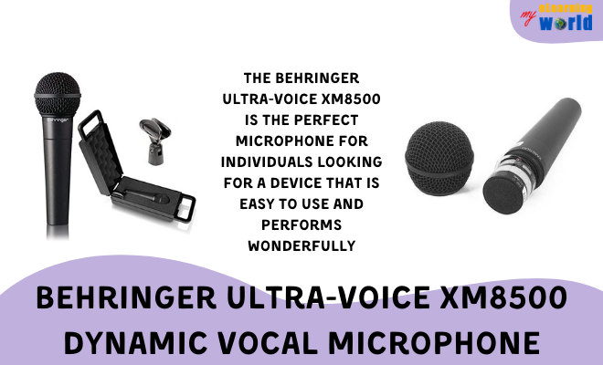 Behringer Ultra-voice Xm8500 Dynamic Vocal Microphone