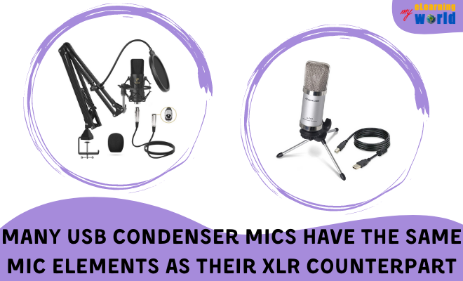 What are the main differences between XLR and USB mics?