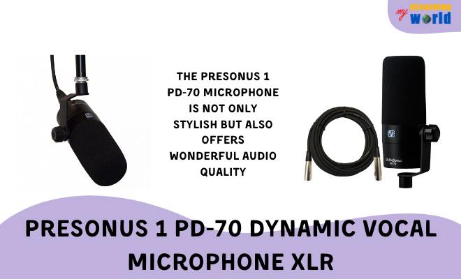PreSonus 1 PD-70 Dynamic Vocal Microphone XLR