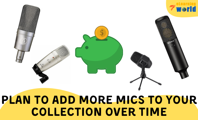 Choose the one you can afford. Then, add more mics later