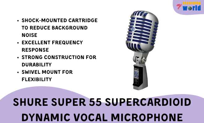 Shure Super 55 Supercardioid Dynamic Vocal Microphone