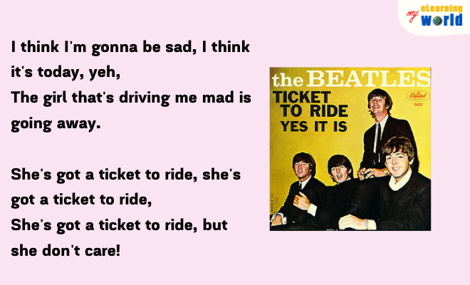 The Beatles’ “Ticket to Ride”