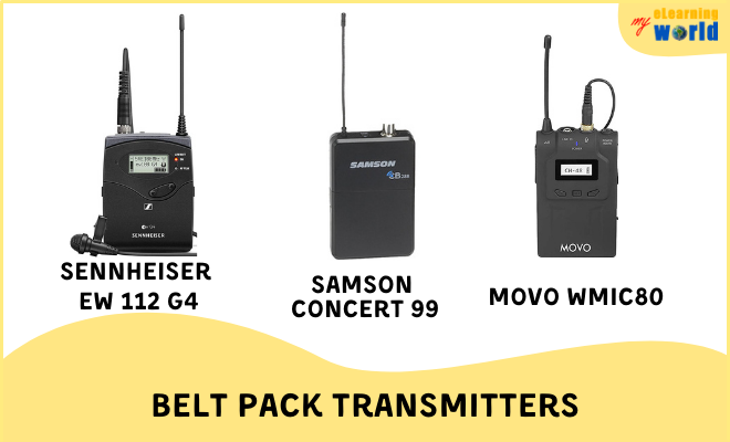 Belt Pack Transmitter Examples