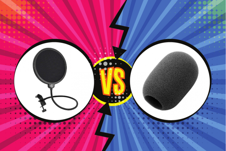 Pop Filter Vs Foam Cover Find Out Which One To Choose