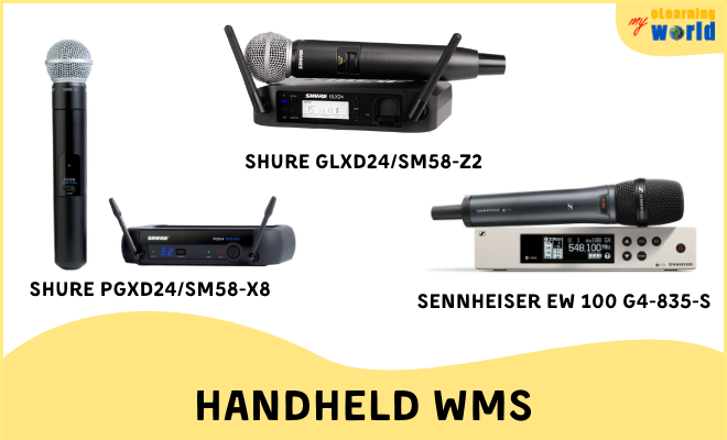 Handheld Wireless Microphone Systems