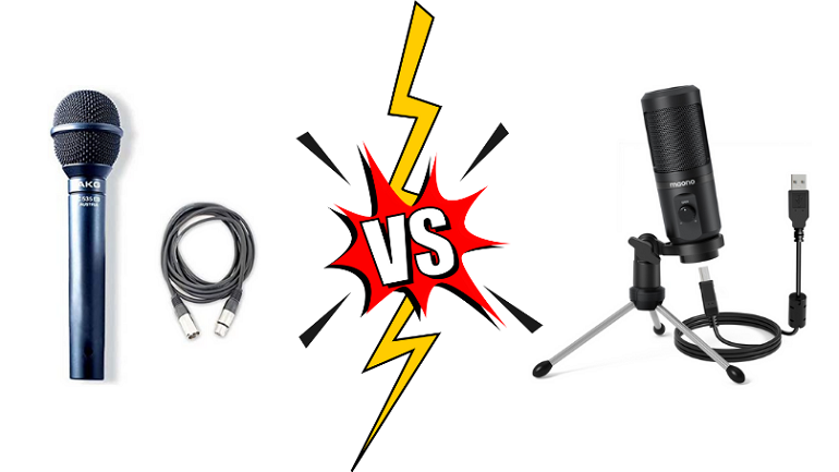 Choosing Between XLR Microphones and USB Microphones