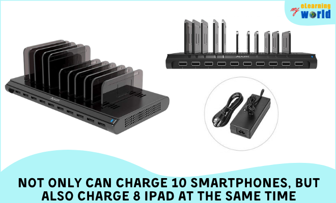 Alxum Can Charge up to 8 iPad Simultaneously
