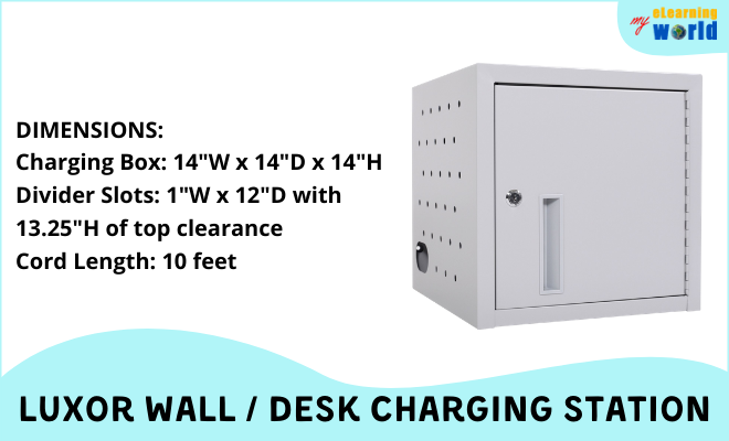 Luxor 8-Device Desk/Wall Charging Station