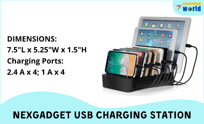 NEXGADGET Charging Station Specifications