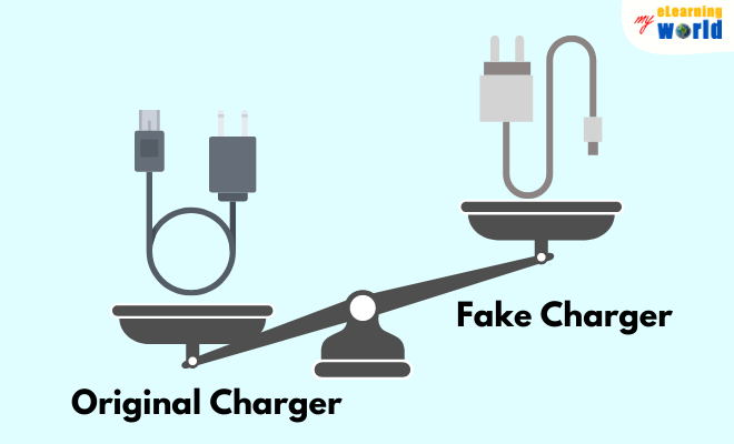 Original Charger vs Fake Charger