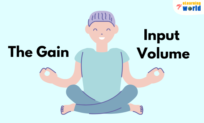 The Balance Between the Gain and Input Volume