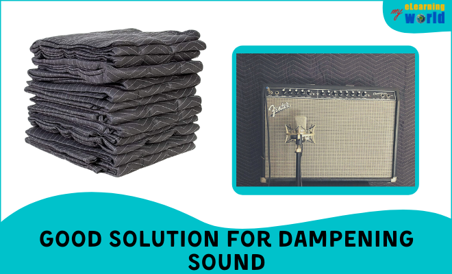 Sound Dampening Blanket for Creating Video Content