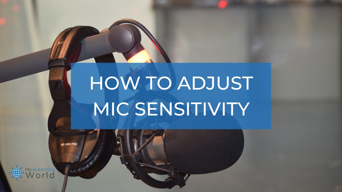 adjust mic sensitivity