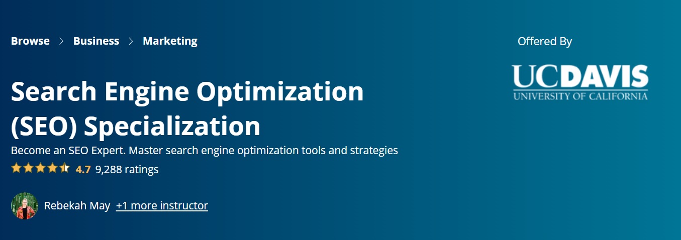 Search Engine Optimization (SEO) | Coursera