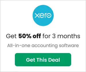 50% off for 3 months Xero