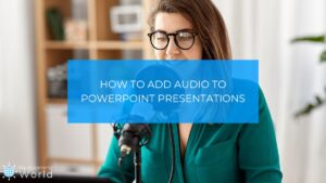 how to add audio to powerpoint