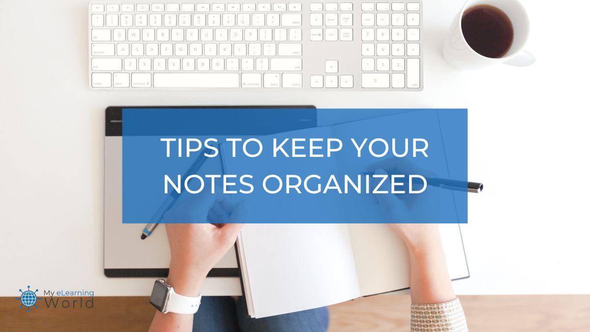 how to organize notes