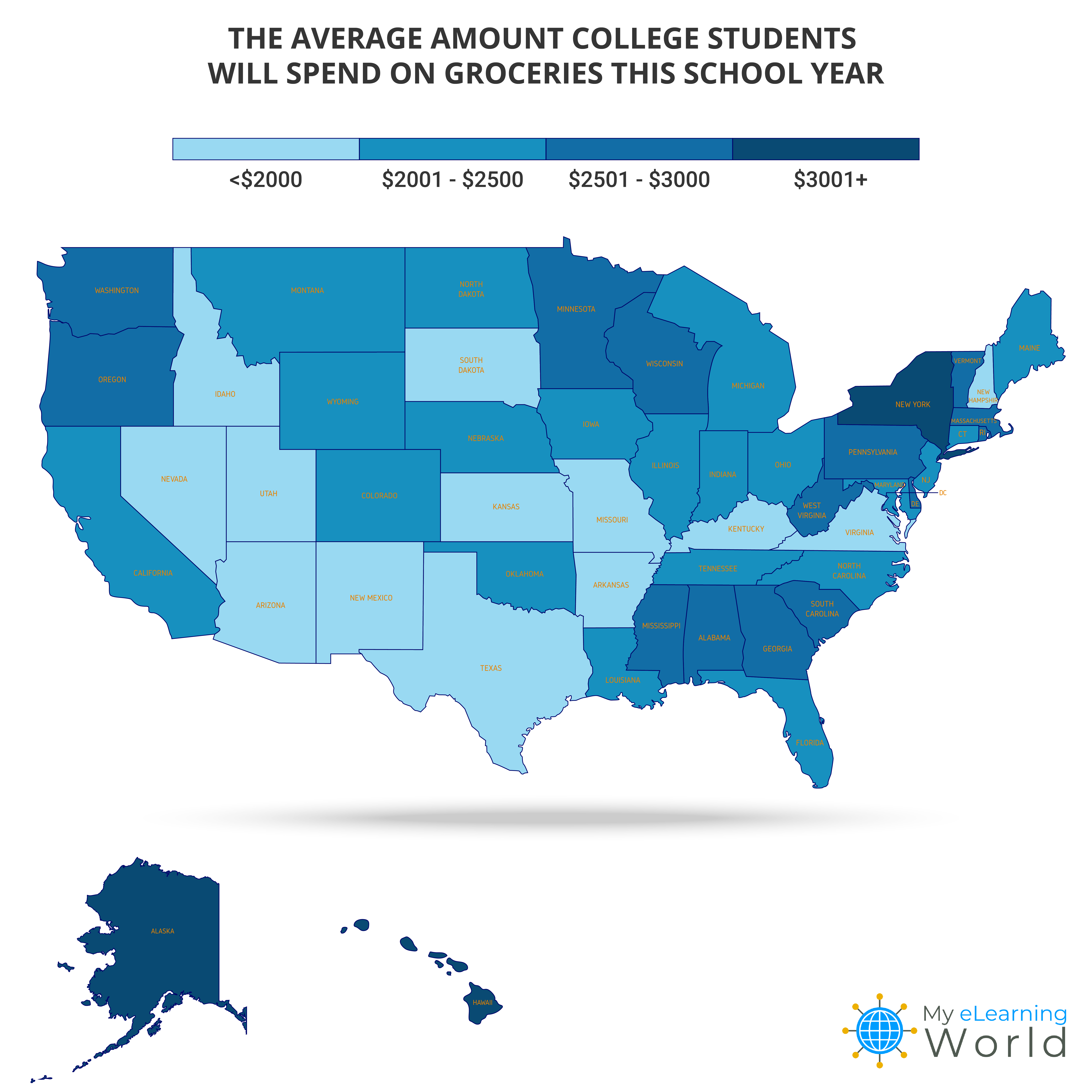 Here s How Much More College Students Will Spend On Groceries This 