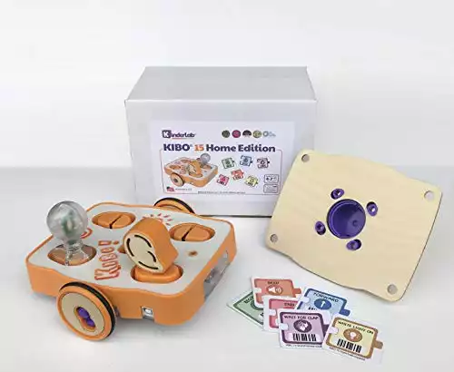 KinderLab Robotics KIBO 15 Home Edition - The Screen-Free STEAM Robot Kit for Kids 4–7 – Give The Gift of Playful Creative Coding - Bring Your Child’s Imagination to Life with Educational Robot ...