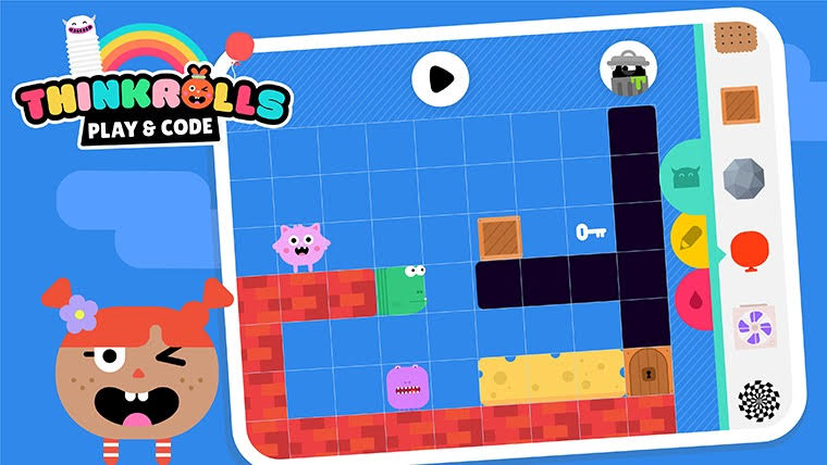 Thinkrolls Play & Code STEM App