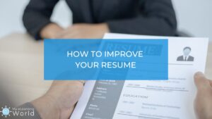 how to improve your resume