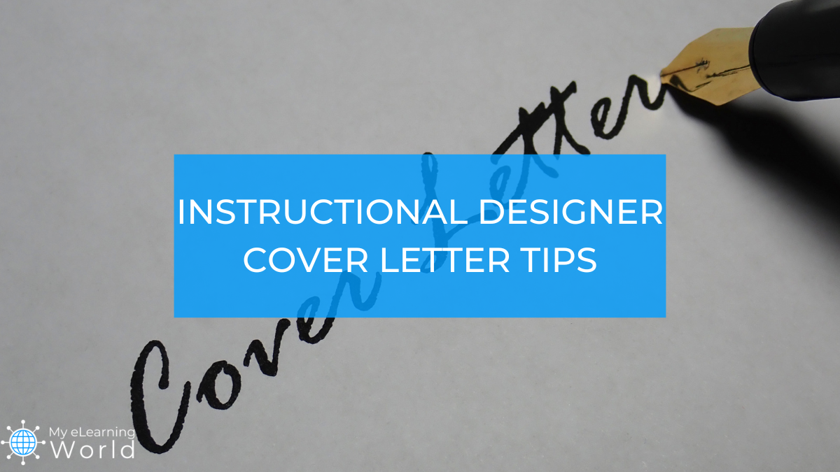 instructional designer cover letter