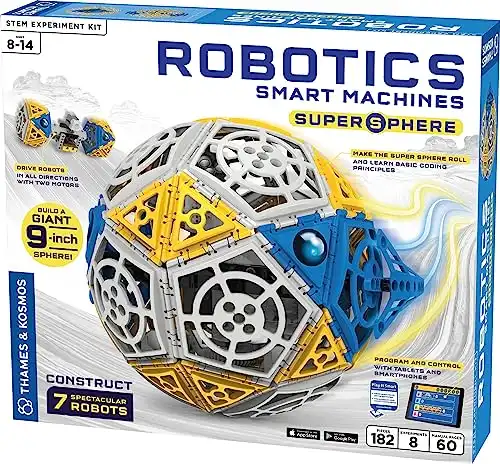 Thames & Kosmos Robotics: Smart Machines – Super Sphere STEM Experiment Kit