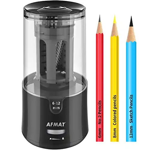 AFMAT Electric Pencil Sharpener for Colored Pencils - 44% Off!