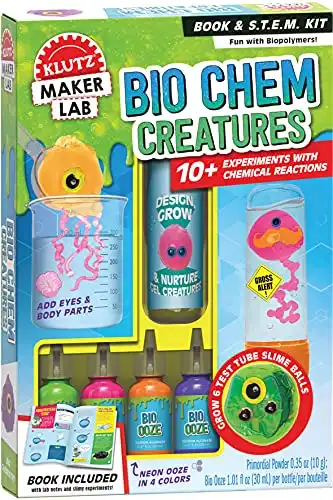 Klutz Bio Chem Creatures STEAM Lab Kit