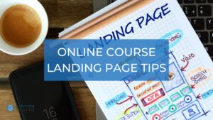 course landing page