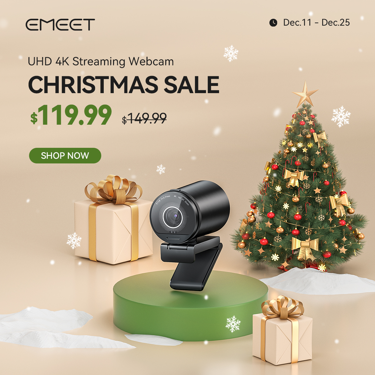 EMEET S800 Christmas Sale