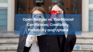 High‑resolution illustration for Open-Badges-vs-Traditional-Certificates-Credibility-Portability-and-Uptake