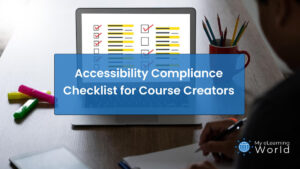 High-resolution illustration for Accessibility Compliance Checklist for Course Creators (WCAG 2.2 & Beyond)
