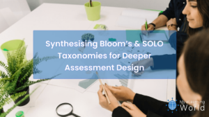 High-resolution illustration for Synthesising Bloom’s & SOLO Taxonomies for Deeper Assessment Design